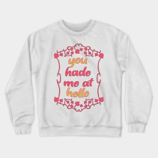 valentines day by chakibium Crewneck Sweatshirt